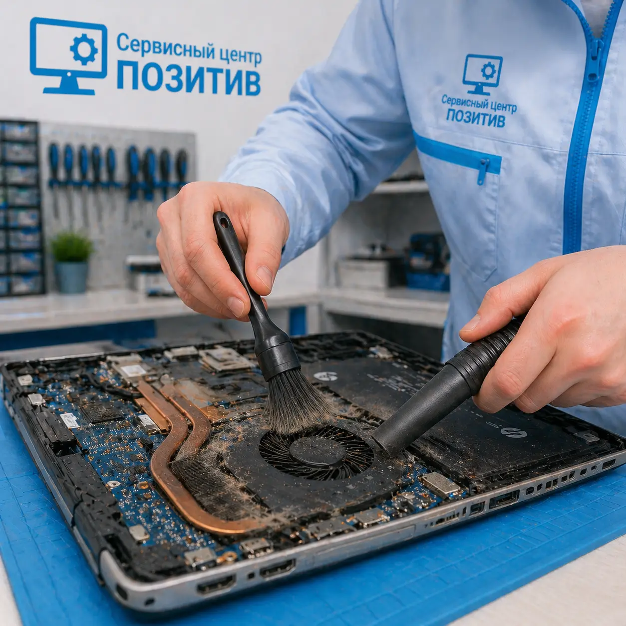 чистка ноутбука HP в Новоалтайске