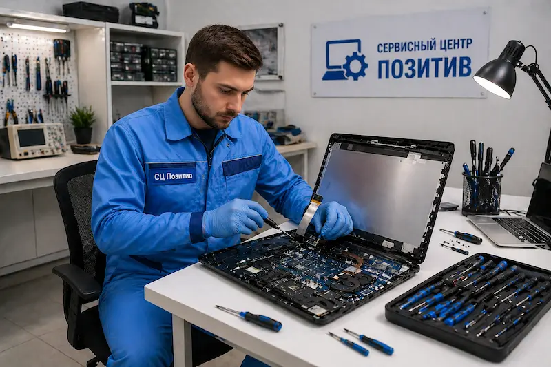 Замена шлейфа матрицы ноутбука в Новоалтайске