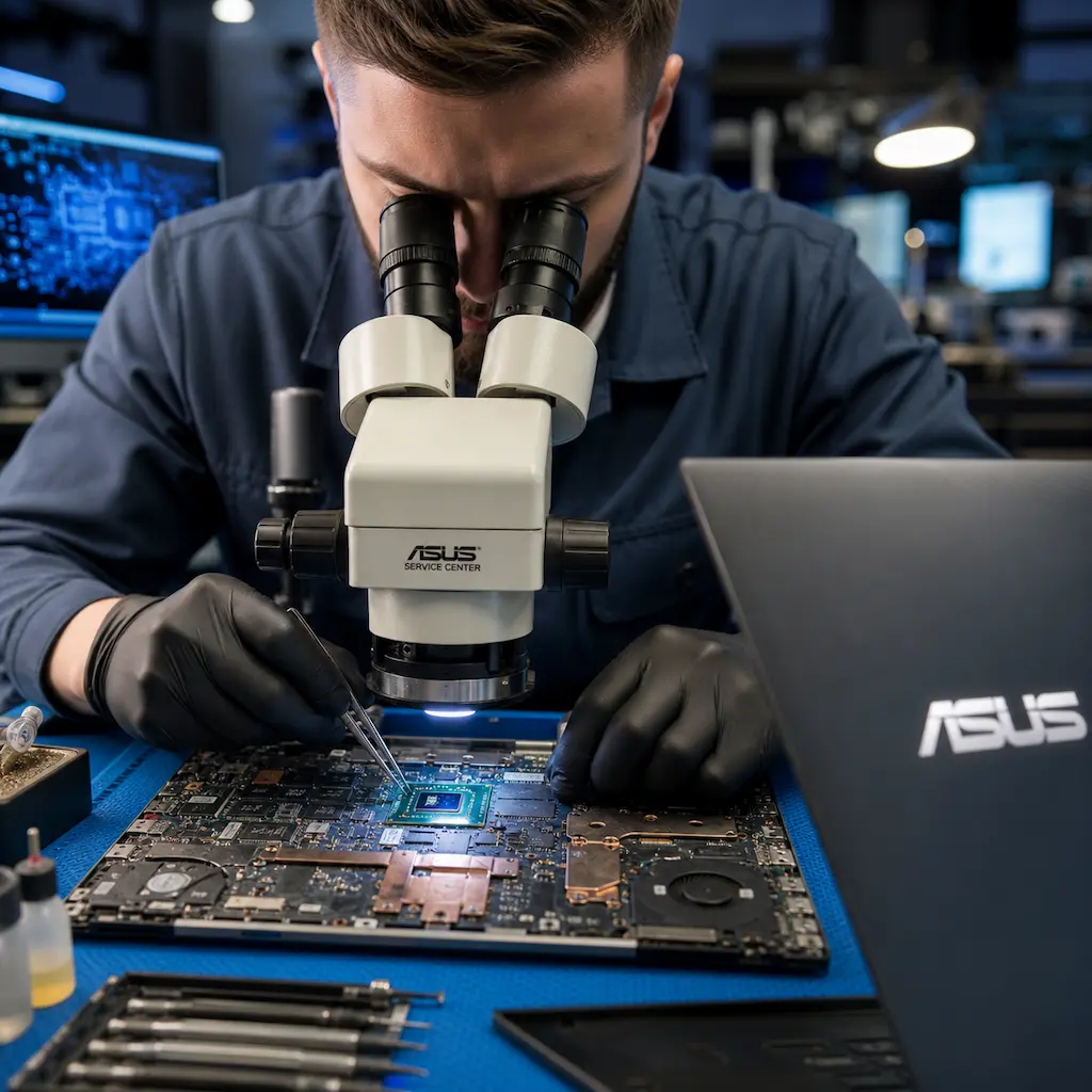 Замена видеокарты ноутбука Asus в Новоалтайске