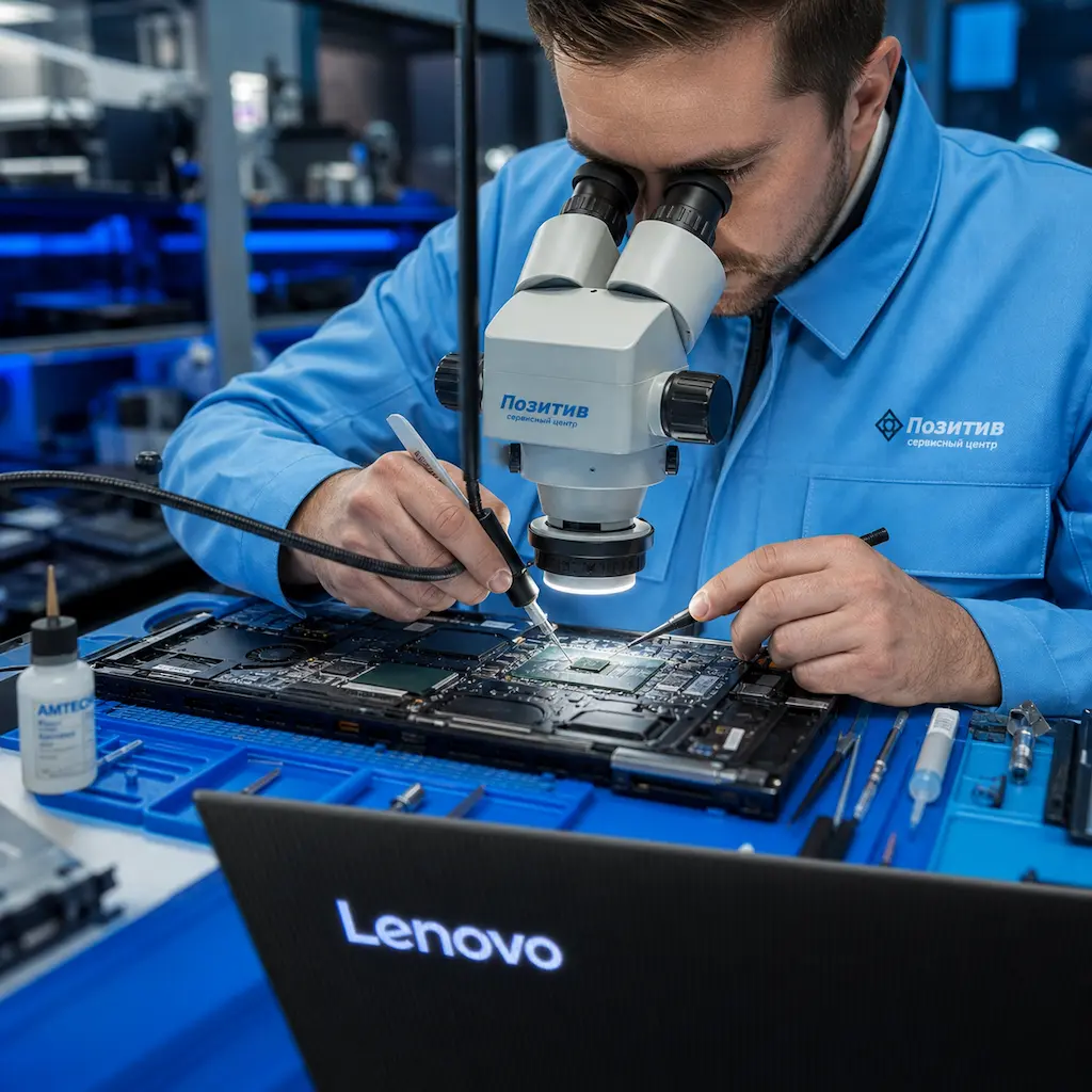 Замена видеокарты ноутбука Lenovo в Новоалтайске