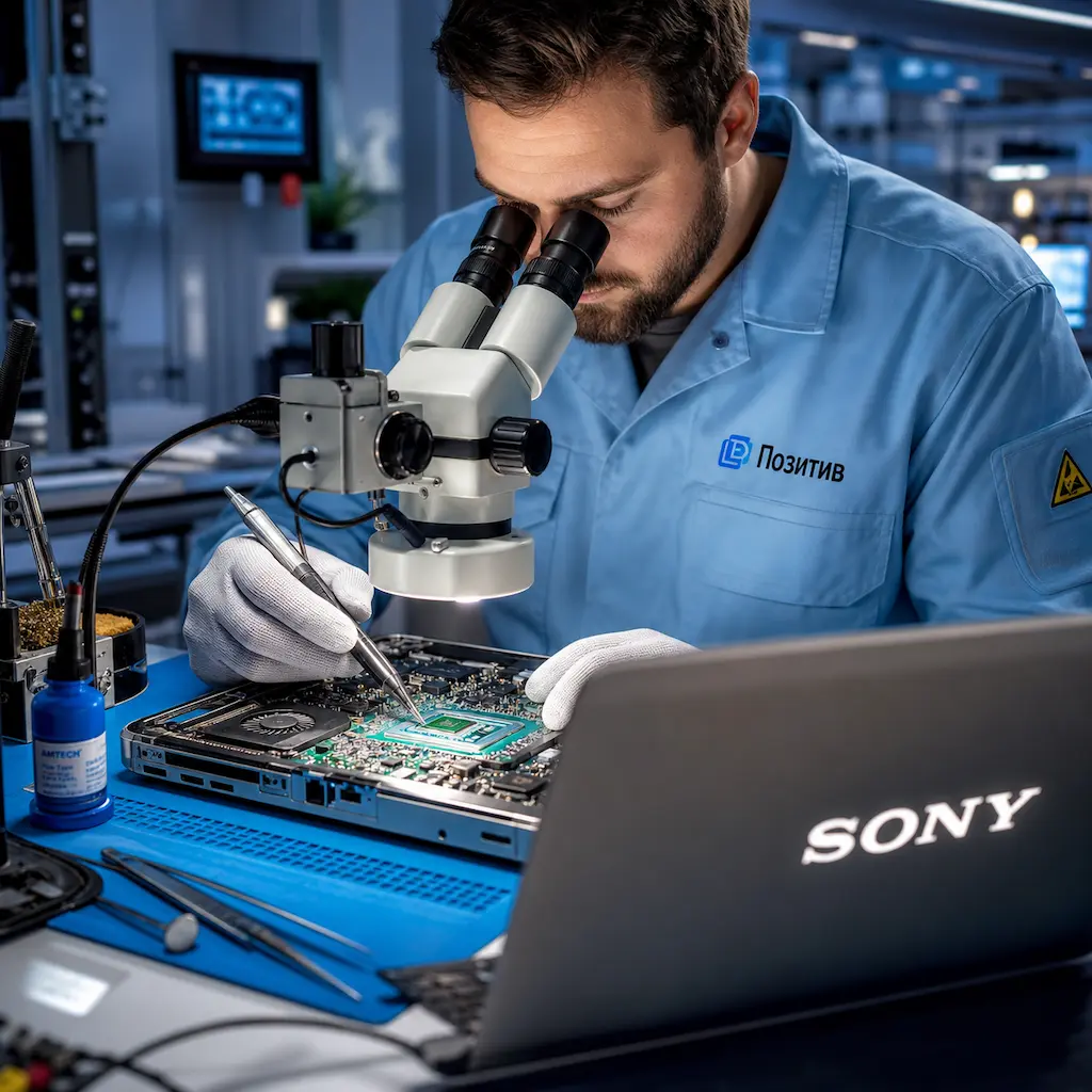 Замена видеокарты ноутбука Sony в Новоалтайске
