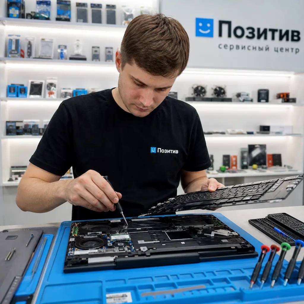 заменить клавиатуру на ноутбуке Samsung в Новоалтайске
