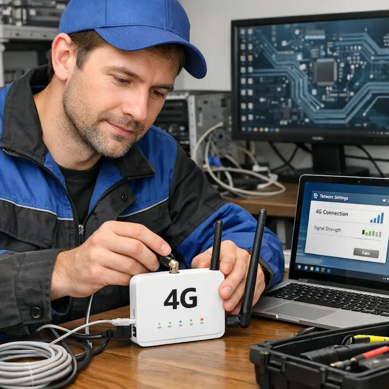 Настройка 4G модема в Новоалтайске