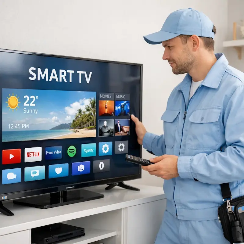 Настройка Smart TV в Новоалтайске