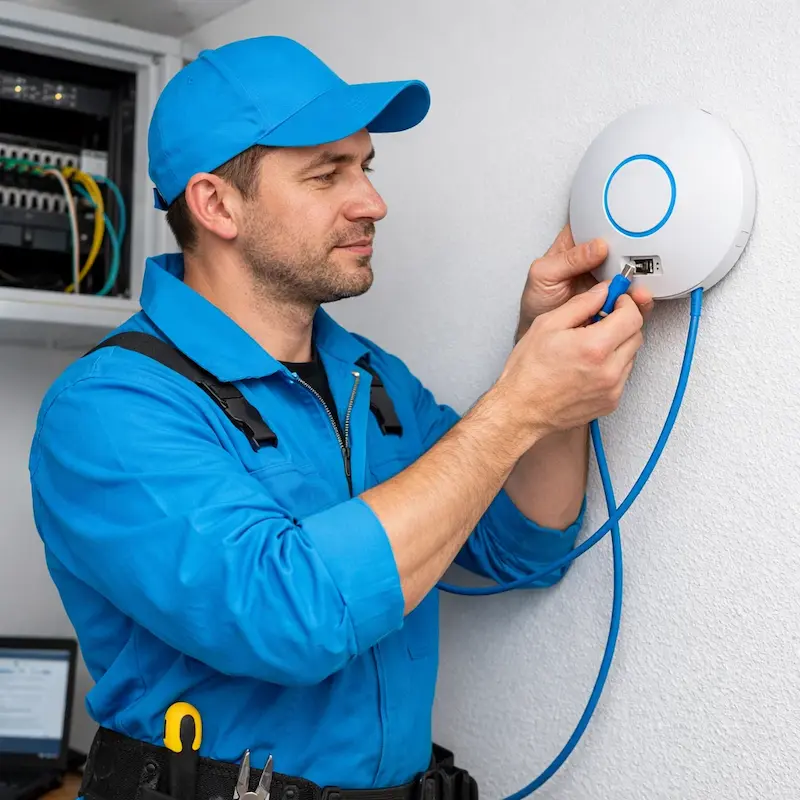 Подключение точки доступа в Новоалтайске