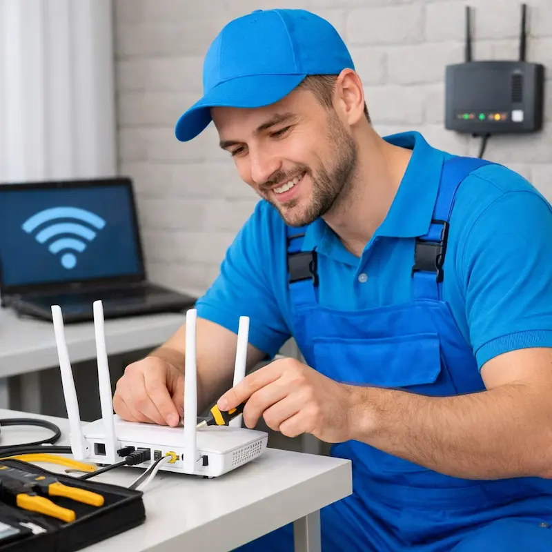 Настройка Wi - Fi в Новоалтайске