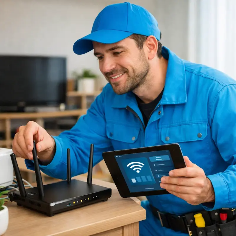 Настройка Wi-Fi для квартиры, дома и офиса в Новоалтайске