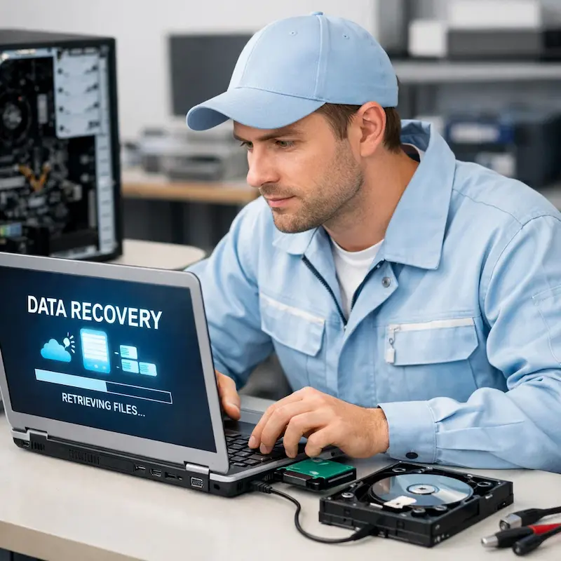 Восстановление данных и файлов в Новоалтайске