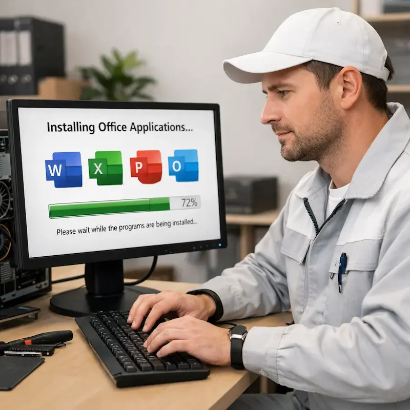 установка офисных программ на компьютер в Новоалтайске