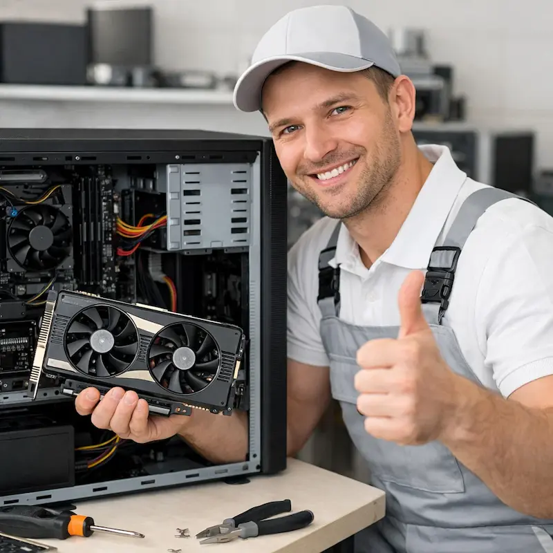 Замена видеокарты ПК в Новоалтайске
