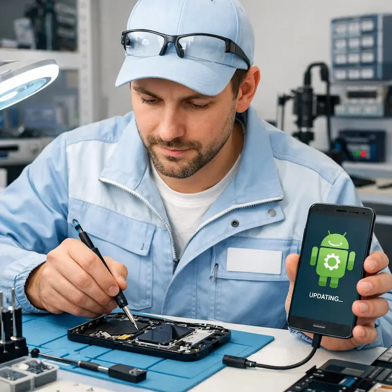 Настройка системы Android в Новоалтайске