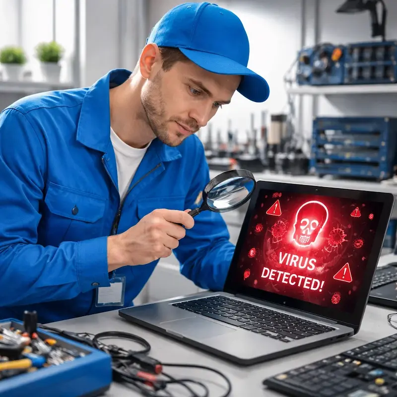 Поиск компьютерных вирусов в Новоалтайске